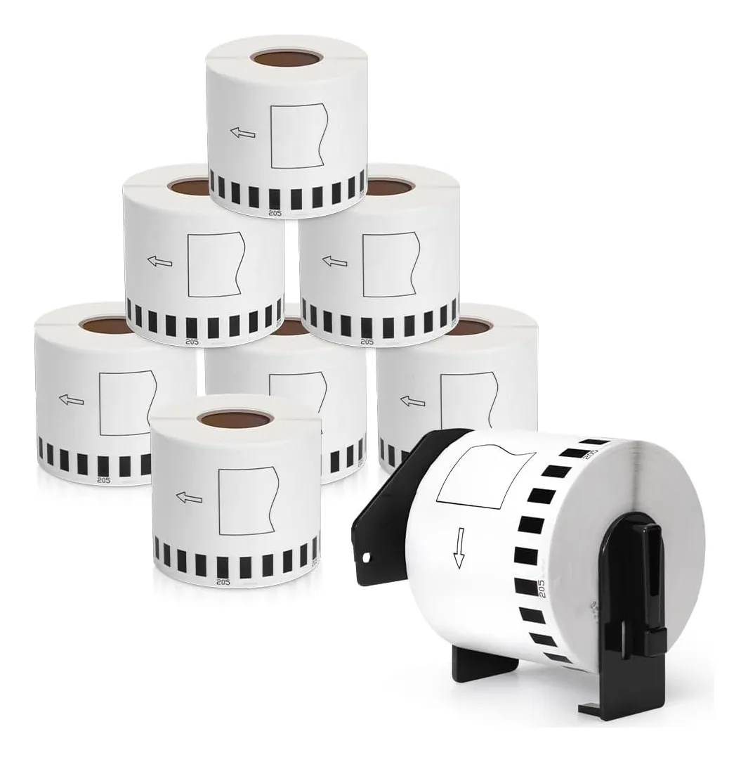 Etiquetas Adhesivas para impresora Brother 62mm X 30mts