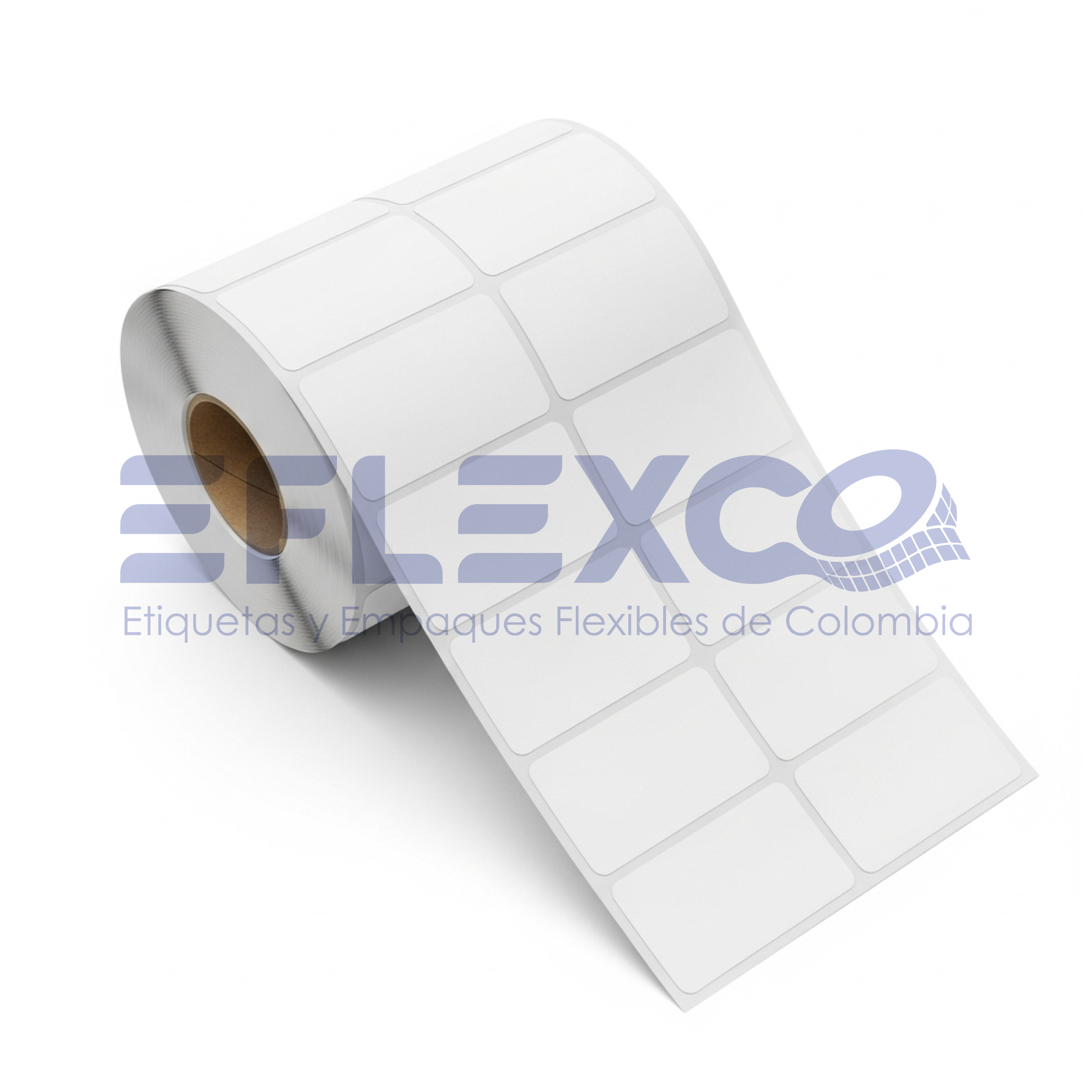 Rollo Etiquetas Adhesivas Transferencia Térmica 50X25 mm / 5X2.5 cm Core 1" X 5.000