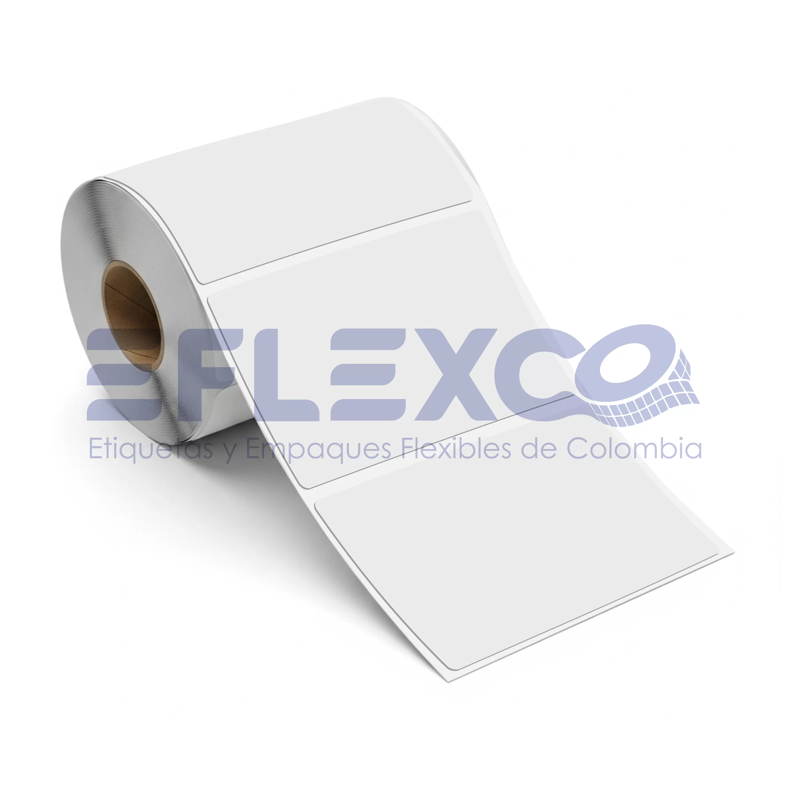 Rollo Etiquetas Adhesivas Térmico Básico 100X80 mm / 10X8 cm Core 1" X 500