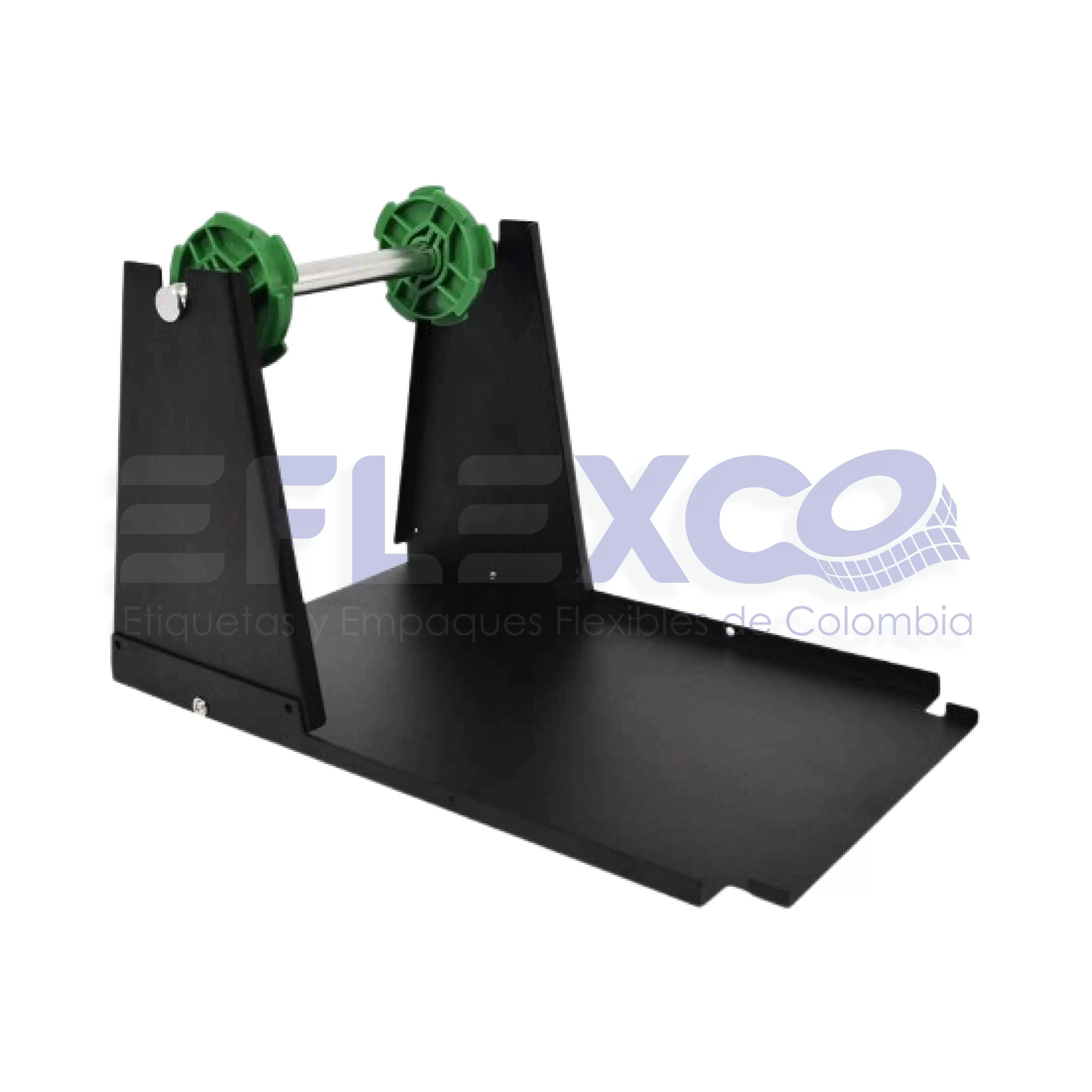 Soporte externo metálico para rollo de etiquetas